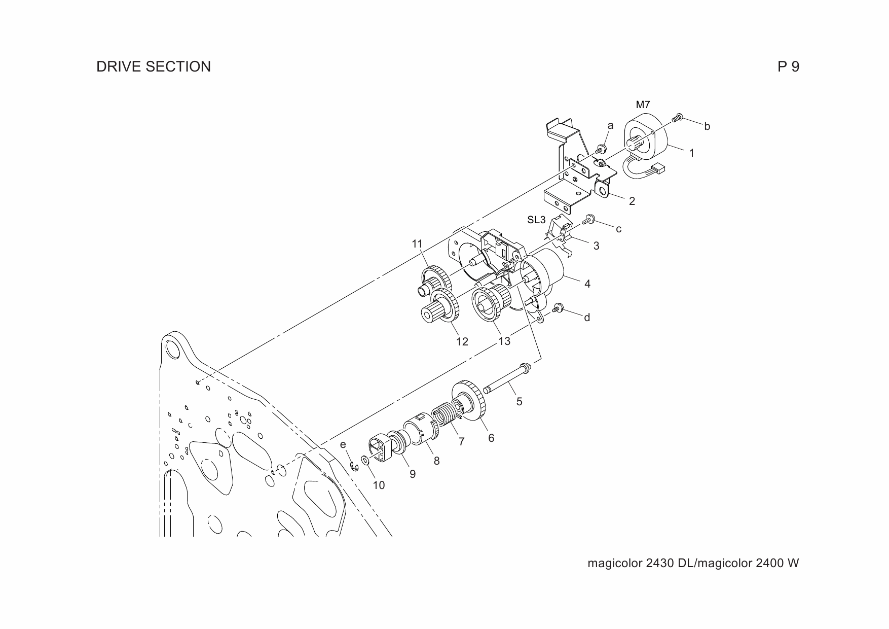 Konica-Minolta magicolor 2400W 2430DL 2450 Parts Manual-4